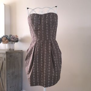 Strapless Dress with Pockets!